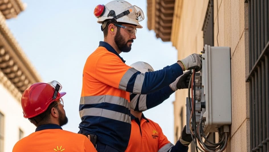 Hice resaltar mis servicios de electricidad