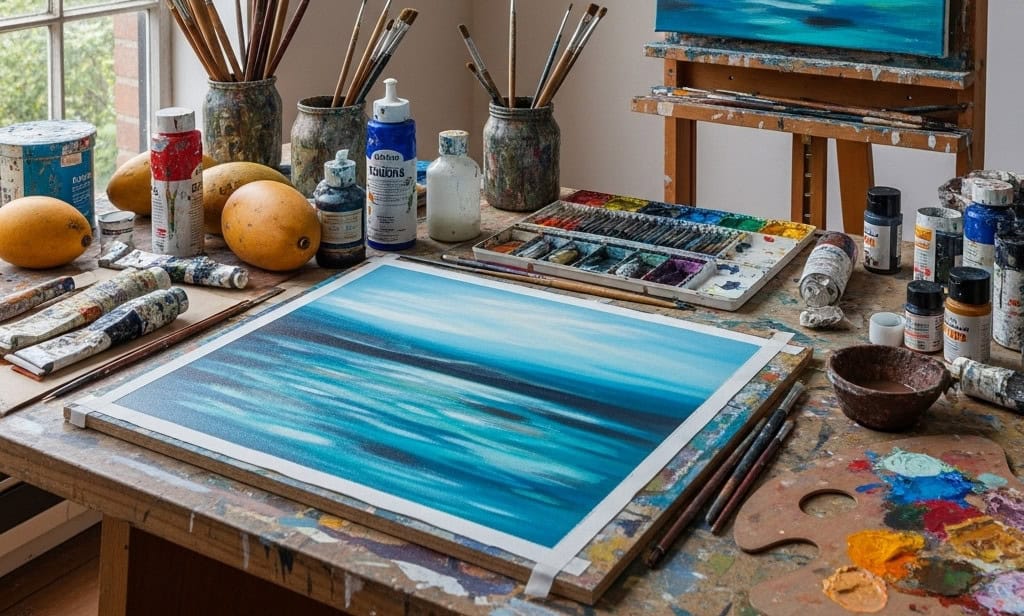 Como hice resaltar mi taller artistico